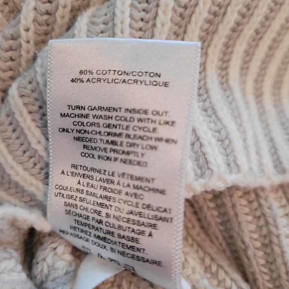 Express cowlneck sweater. Gray. Size S - Picture 6 of 6